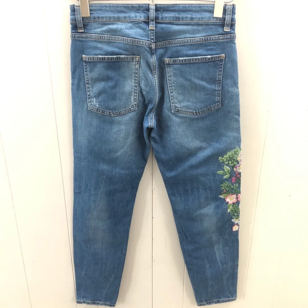Rare l ZARA Hipster l Sz 4 l Ankle Mommy Jeans - Picture 4 of 16